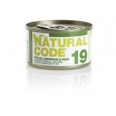 Natural Code 19 pollo asparagi e riso 85gr